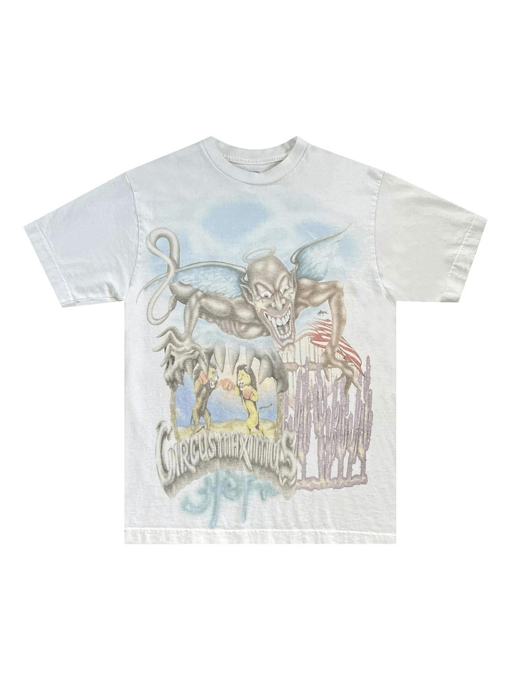 Cactus Jack by Travis Scott Utopia Circus Maximus Tour III Tee 'White'