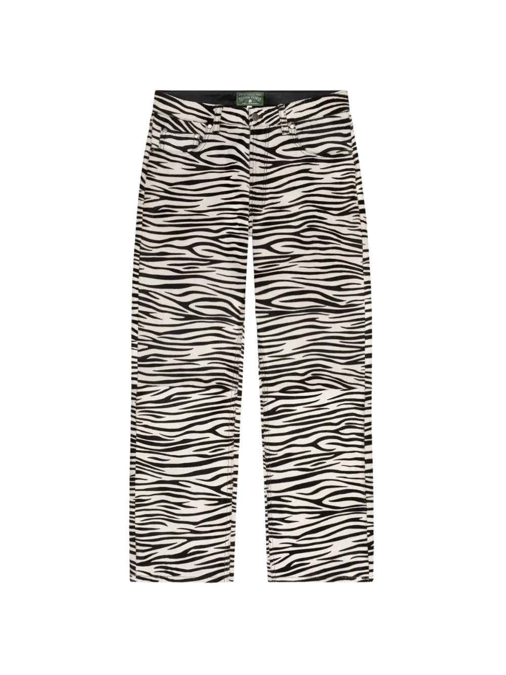 Denim Tears Genuine Calf Hair Zebra Jean