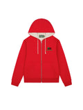 Denim Tears "ADG" Zip-Up Hoodie 'Red'