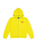 Denim Tears Ellis flag zip up Hoodie - Yellow