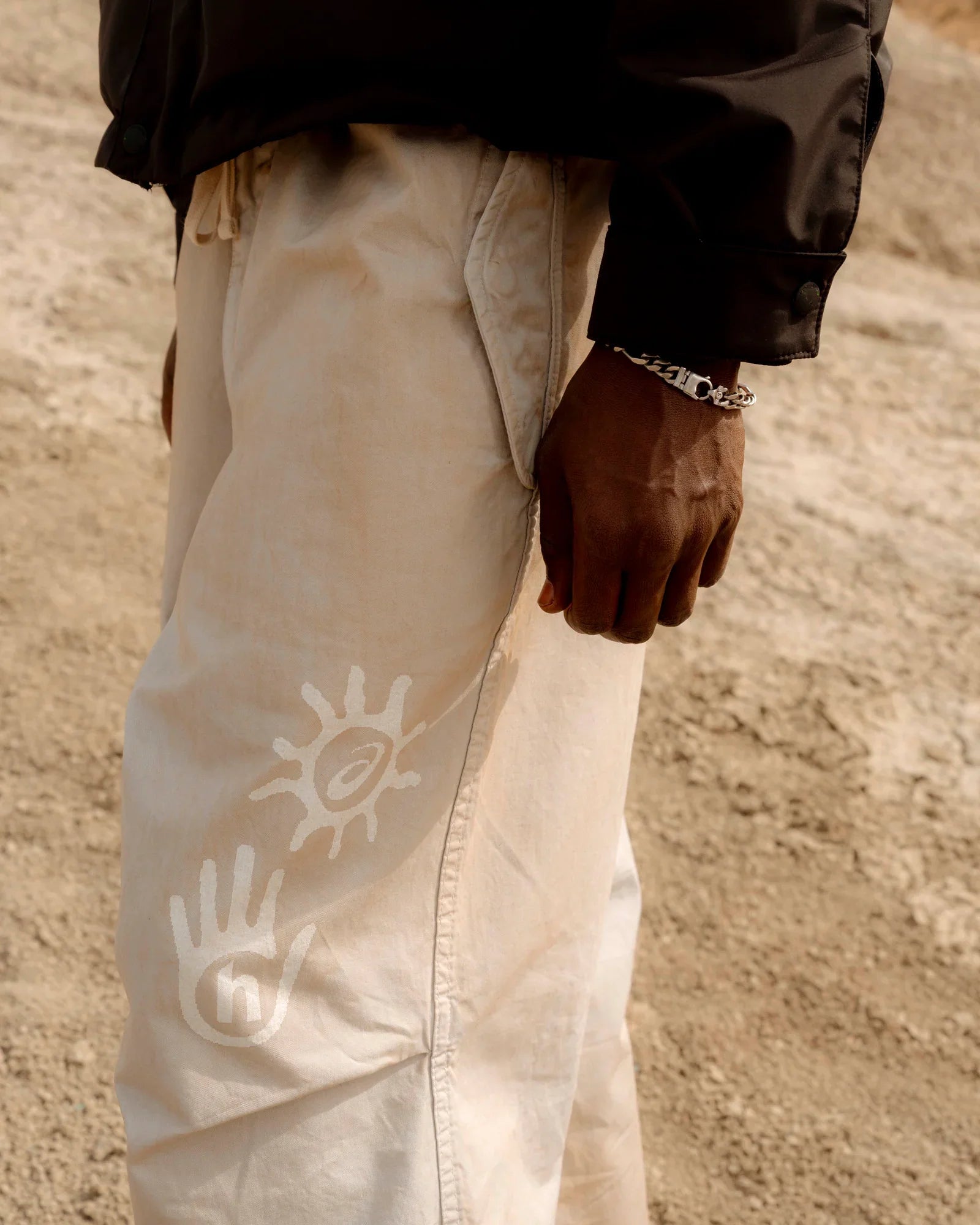 Hidden x Asics Symbolic Overpant - Cream