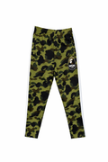 BAPE 1st Camo Line Jersey Pants 'Green'